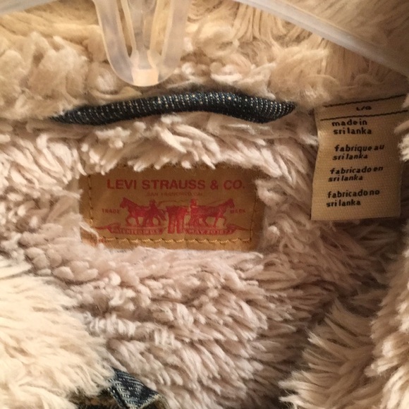 Original Levi’s trucker jacket women’s large - Picture 3 of 4